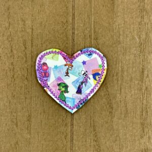 All the Inside Emotions Cartoon Heart