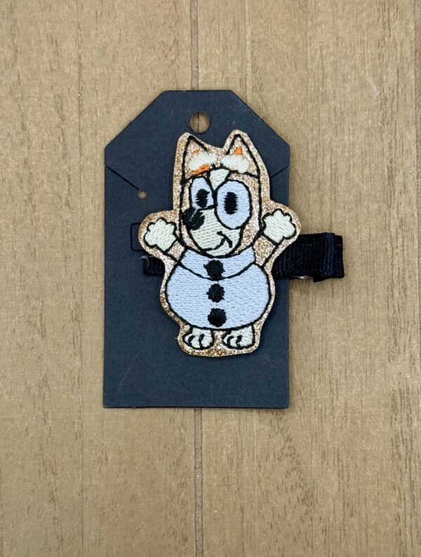Brown Dog Friend as Snowman - Image 2